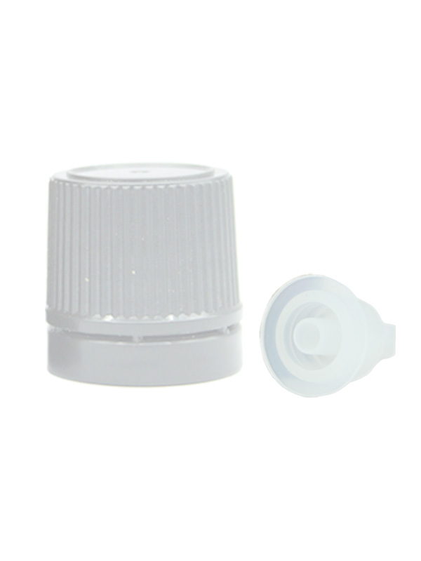 18MM - Type 3 - White-Dropper Cap with Big Hole Dropper Set